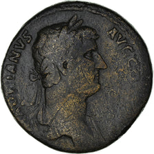 Moneta, Hadrian, Sesterzio, Roma, Rare, MB+, Bronzo, RIC:952