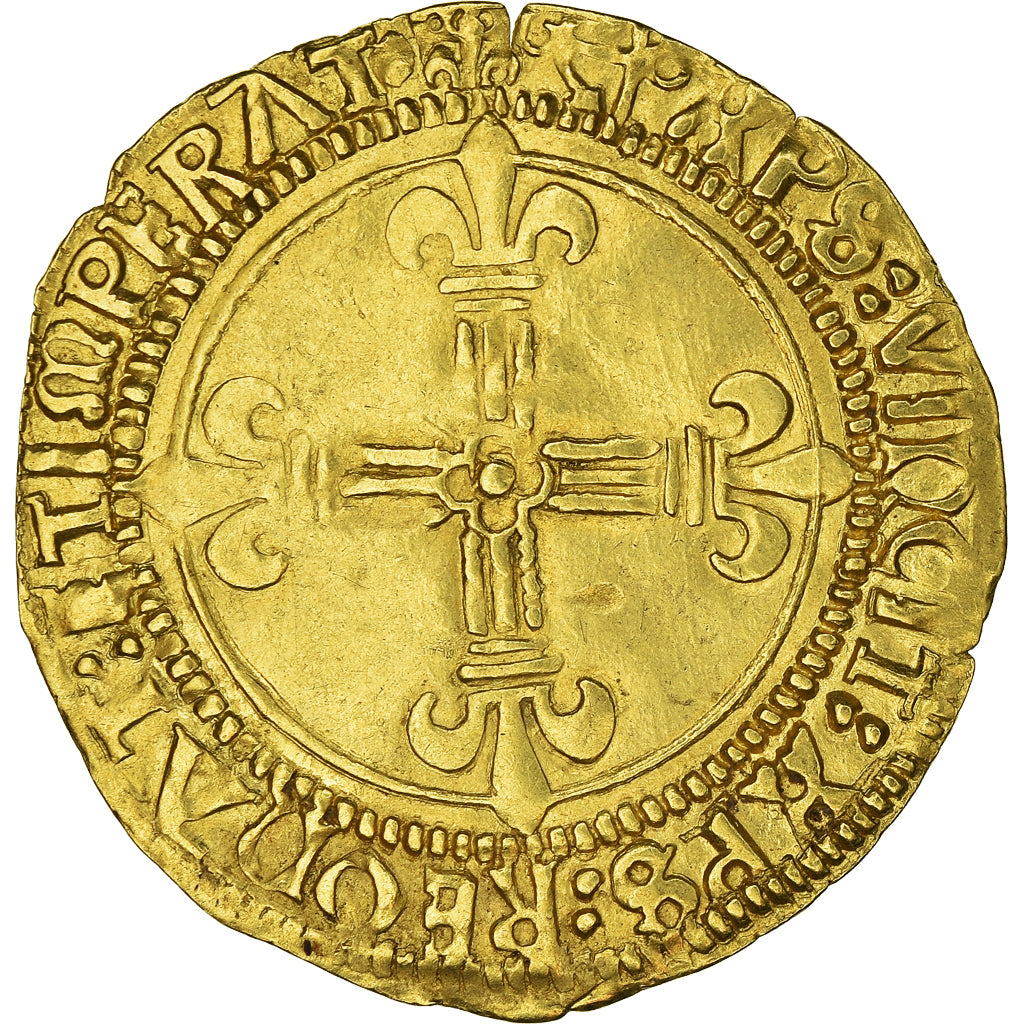 Coin, France, Louis XII, Louis XII, Ecu d'or, Faux d'Epoque, EF(40-45), Gold