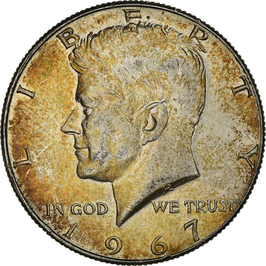 Monnaie, États-Unis, Kennedy Half Dollar, Half Dollar, 1967, Philadelphie