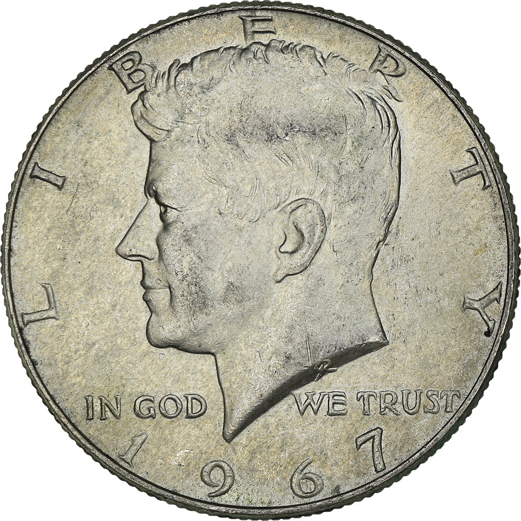 Münze, Vereinigte Staaten, Kennedy Half Dollar, Half Dollar, 1967