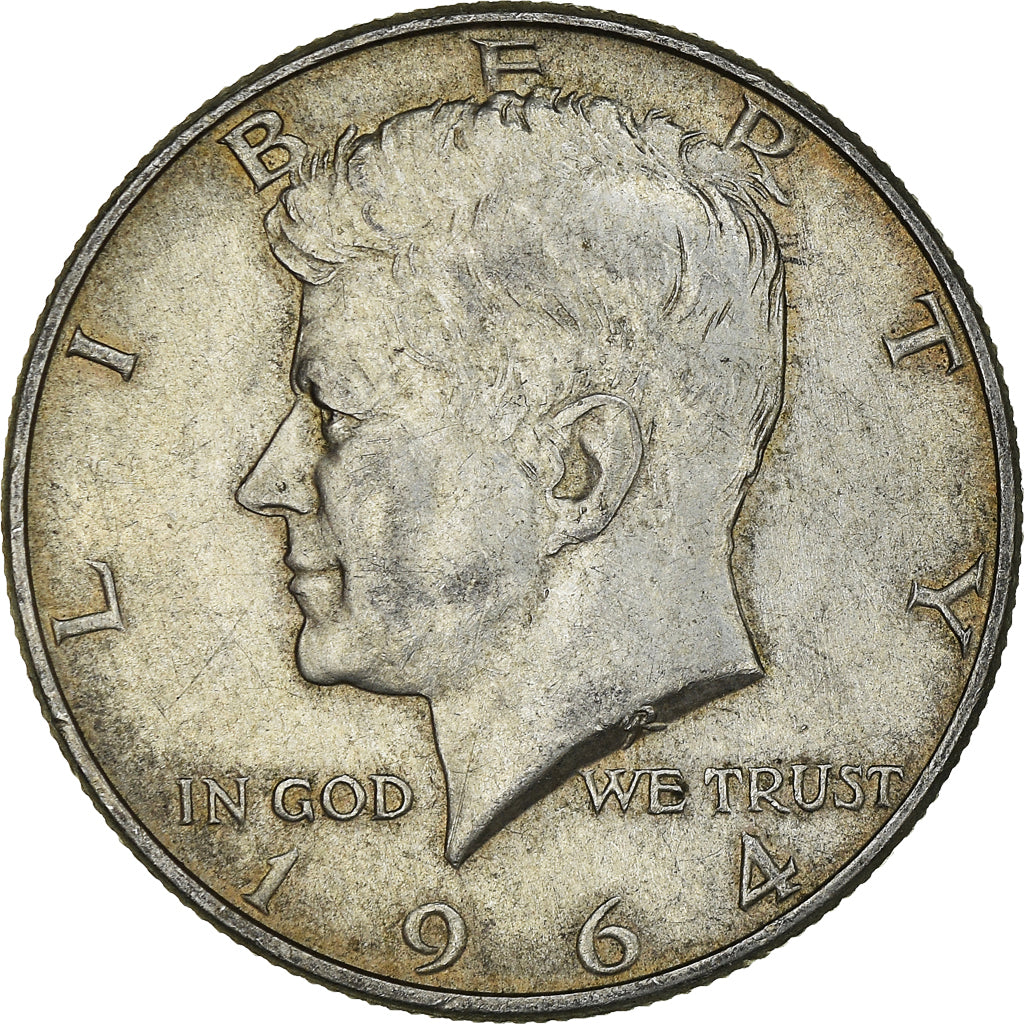 Moneta, Stati Uniti, Kennedy Half Dollar, Half Dollar, 1964, U.S. Mint