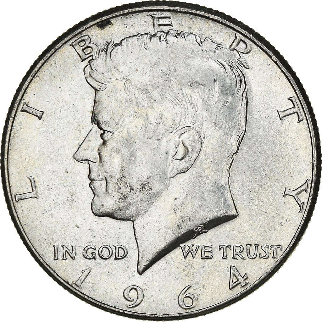 Moneta, Stati Uniti, Kennedy Half Dollar, Half Dollar, 1964, U.S. Mint