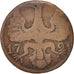 German States, AACHEN, 12 Heller, 1791, VF(20-25), Copper, KM:51