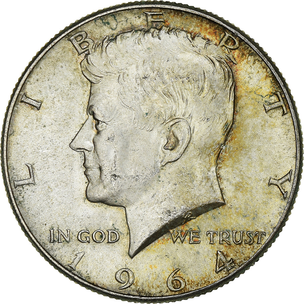 Moneta, Stati Uniti, Kennedy Half Dollar, Half Dollar, 1964, U.S. Mint
