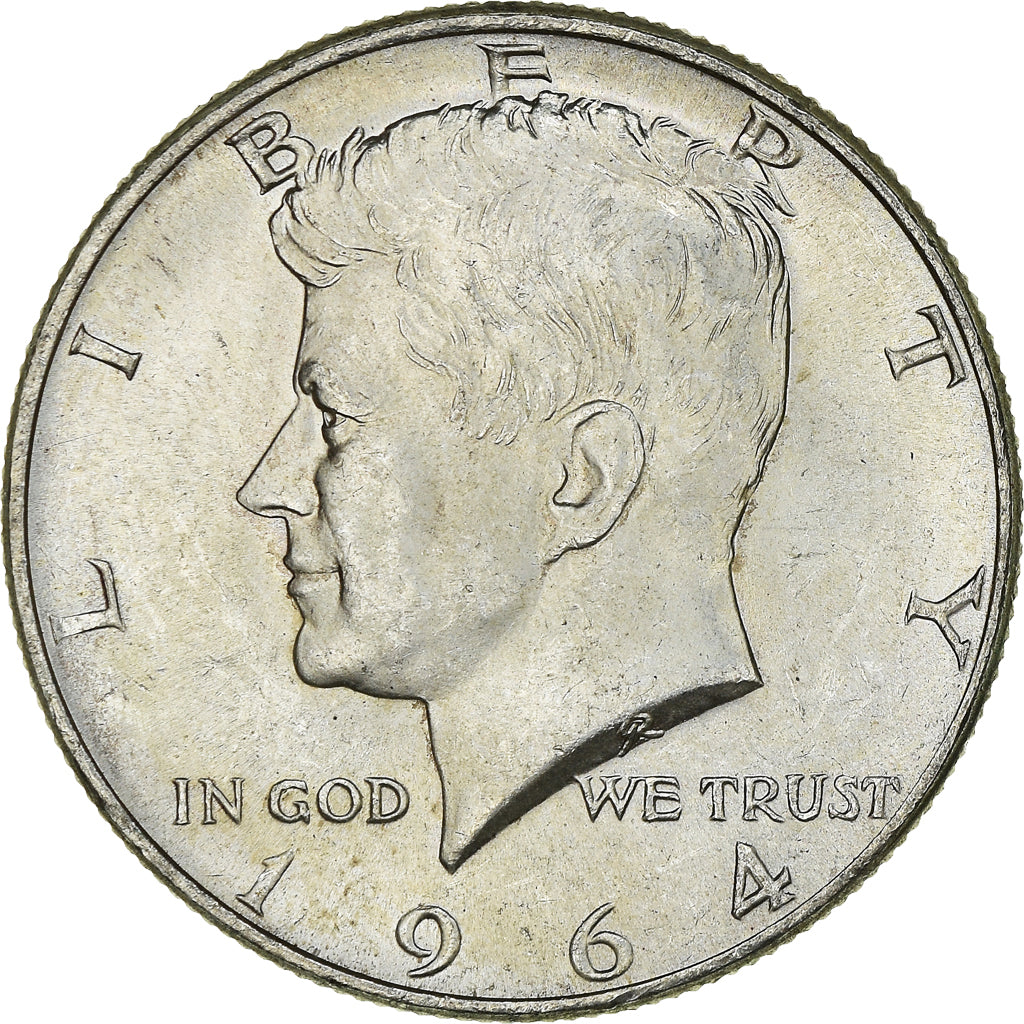 Münze, Vereinigte Staaten, Kennedy Half Dollar, Half Dollar, 1964, U.S. Mint