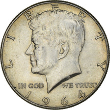 Moneta, Stati Uniti, Kennedy Half Dollar, Half Dollar, 1964, U.S. Mint