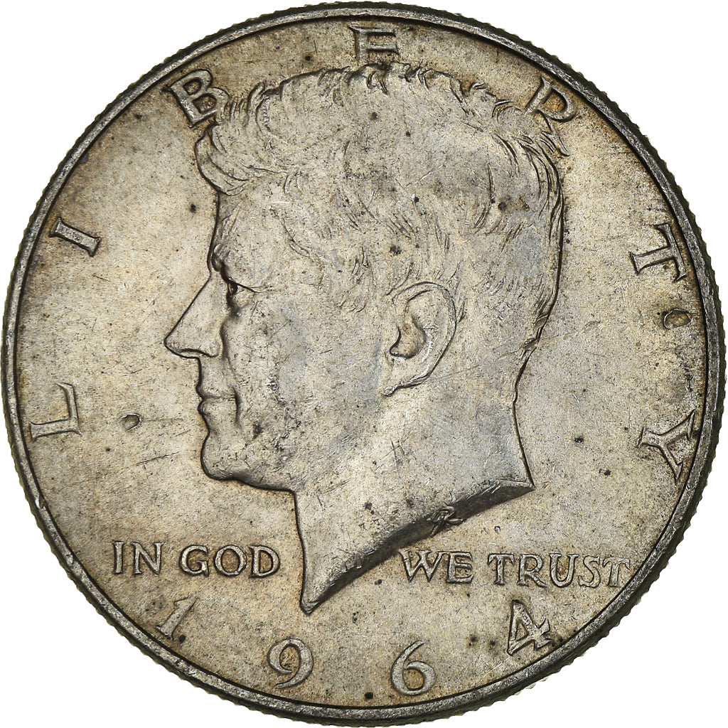 Münze, Vereinigte Staaten, Kennedy Half Dollar, Half Dollar, 1964, U.S. Mint