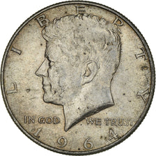 Münze, Vereinigte Staaten, Kennedy Half Dollar, Half Dollar, 1964, U.S. Mint