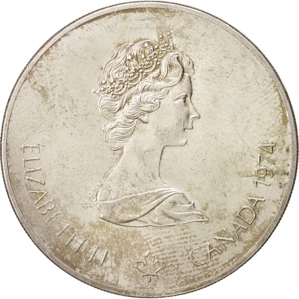 Coin, Canada, Elizabeth II, 5 Dollars, 1974, Royal Canadian Mint, Ottawa