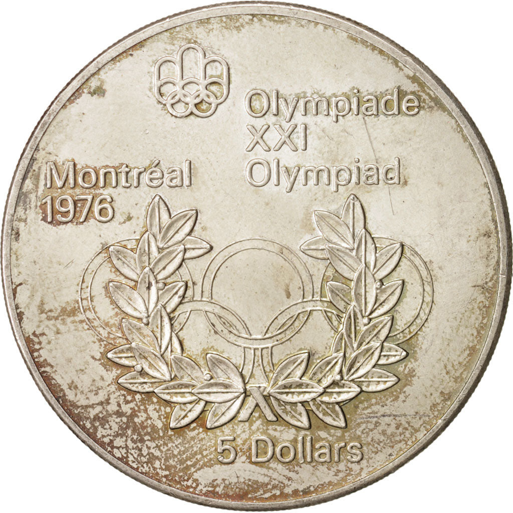 Coin, Canada, Elizabeth II, 5 Dollars, 1974, Royal Canadian Mint, Ottawa