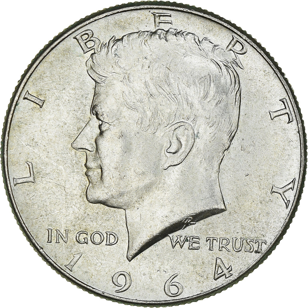 Moneta, Stati Uniti, Kennedy Half Dollar, Half Dollar, 1964, U.S. Mint