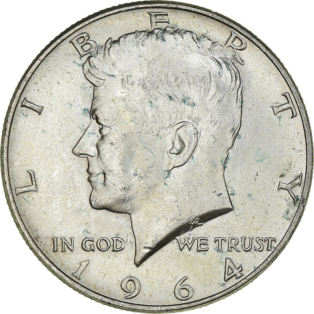 Moneta, Stati Uniti, Kennedy Half Dollar, Half Dollar, 1964, U.S. Mint