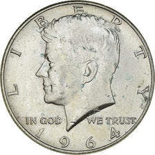 Moneta, Stati Uniti, Kennedy Half Dollar, Half Dollar, 1964, U.S. Mint