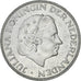 Coin, Netherlands, Juliana, 2-1/2 Gulden, 1959, AU(50-53), Silver, KM:185