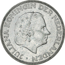 Münze, Niederlande, Juliana, 2-1/2 Gulden, 1961, SS, Silber, KM:185