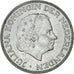 Münze, Niederlande, Juliana, 2-1/2 Gulden, 1961, SS, Silber, KM:185