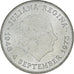 Países Bajos, Juliana, 10 Gulden, 1973, EBC+, Plata, KM:196
