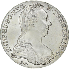 Coin, Austria, Joseph II, Thaler, 1780, Restrike, MS(60-62), Silver, KM:T1