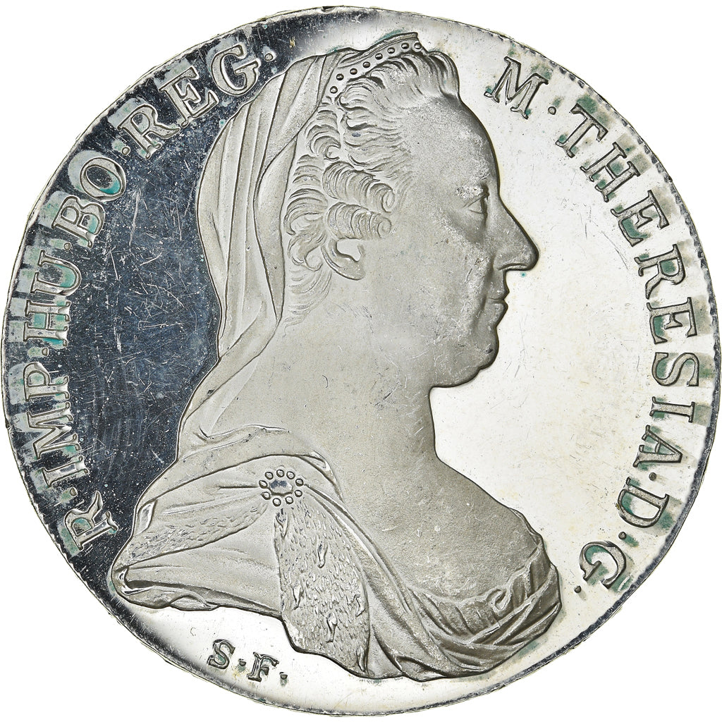 Coin, Austria, Joseph II, Thaler, 1780, Proof, MS(64), Silver, KM:T1