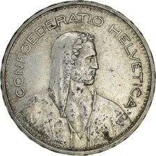 Coin, Switzerland, 5 Francs, 1953, Bern, EF(40-45), Silver, KM:40