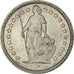 Coin, Switzerland, 1/2 Franc, 1962, Bern, MS(64), Silver, KM:23