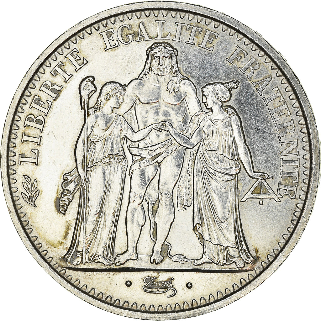 Coin, France, Hercule, 10 Francs, 1967, Paris, MS(60-62), Silver, KM:932
