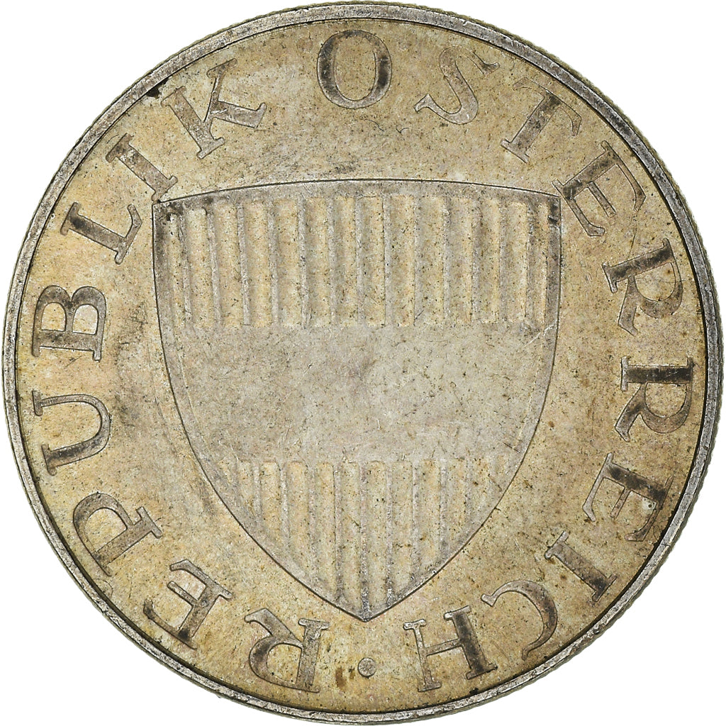 Munten, Oostenrijk, 10 Schilling, 1973, PR+, Zilver, KM:2882