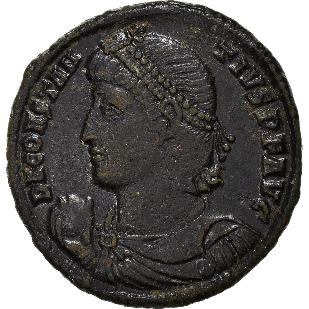 Moneta, Constantius II, Maiorina, Antioch, AU(55-58), Miedź, RIC:125