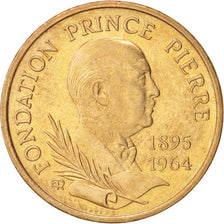 Monaco, Rainier III, 10 Francs, 1989, Paris, MS(63), Nickel-Aluminum-Bronze,...