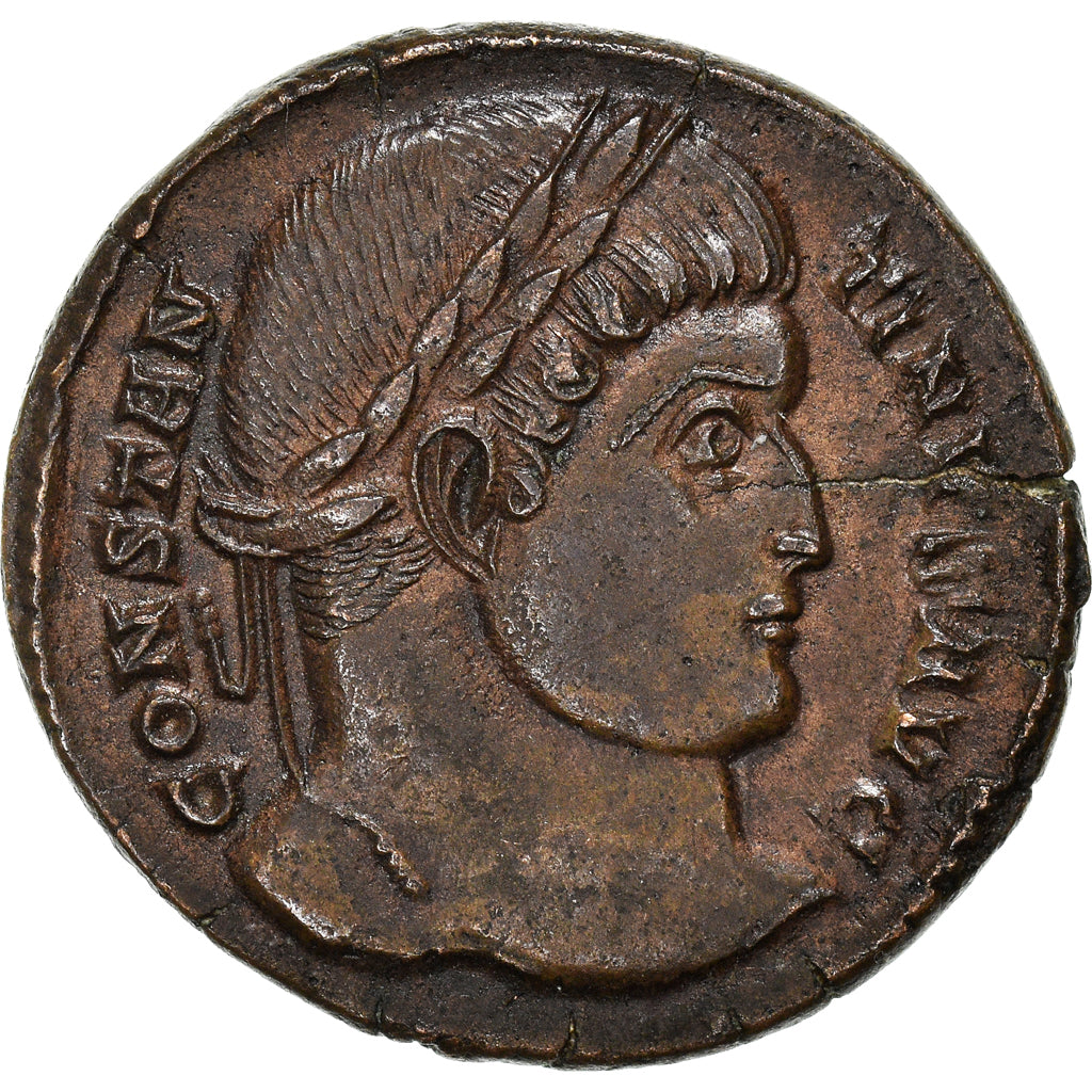 Coin, Constantine I, Follis, 323-324, Trier, MS(60-62), Bronze, RIC:429