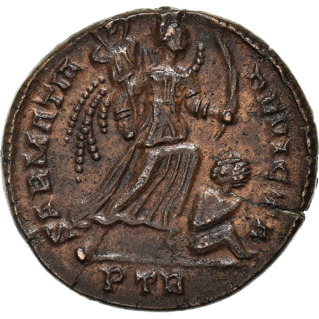 Coin, Constantine I, Follis, 323-324, Trier, MS(60-62), Bronze, RIC:429