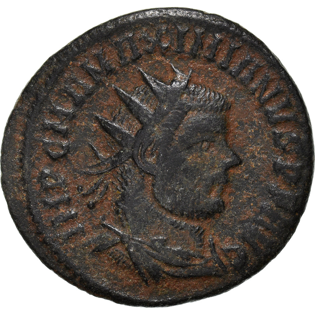 Coin, Galerius, Aurelianus, 295-296, Antioch, AU(55-58), Billon, Cohen:22