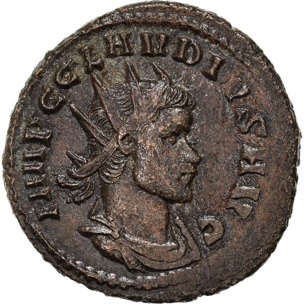 Moneta, Claudius II (Gothicus), Antoninianus, 268-270, Rome, BB+, Biglione