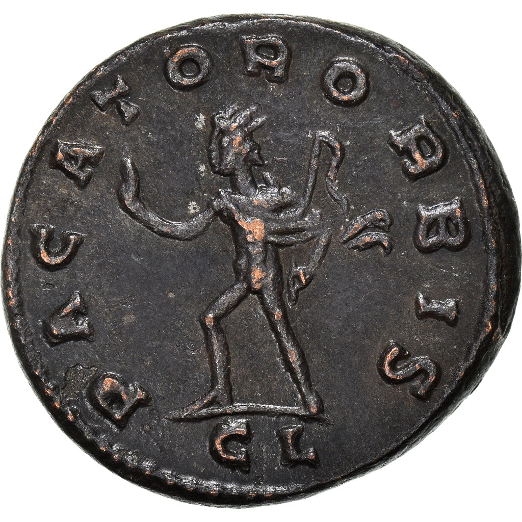 Coin, Aurelian, Aurelianus, Lyon - Lugdunum, AU(55-58), Billon, RIC:6.