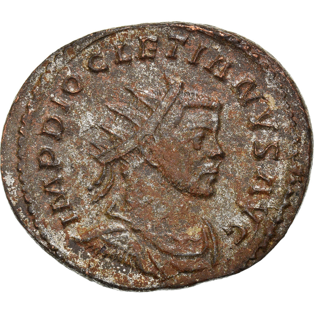 Moneda, Diocletian, Aurelianus, Lyon - Lugdunum, EBC+, Vellón, RIC:83