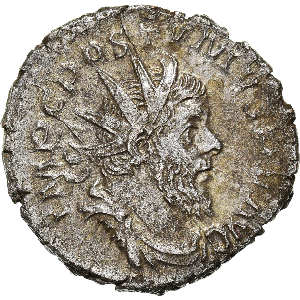 Münze, Postumus, Antoninianus, 261, Trier, VZ, Billon, RIC:64