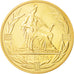 France, Ecu Europa, History, Medal, 1980, MS(65-70), Rodier, Gold