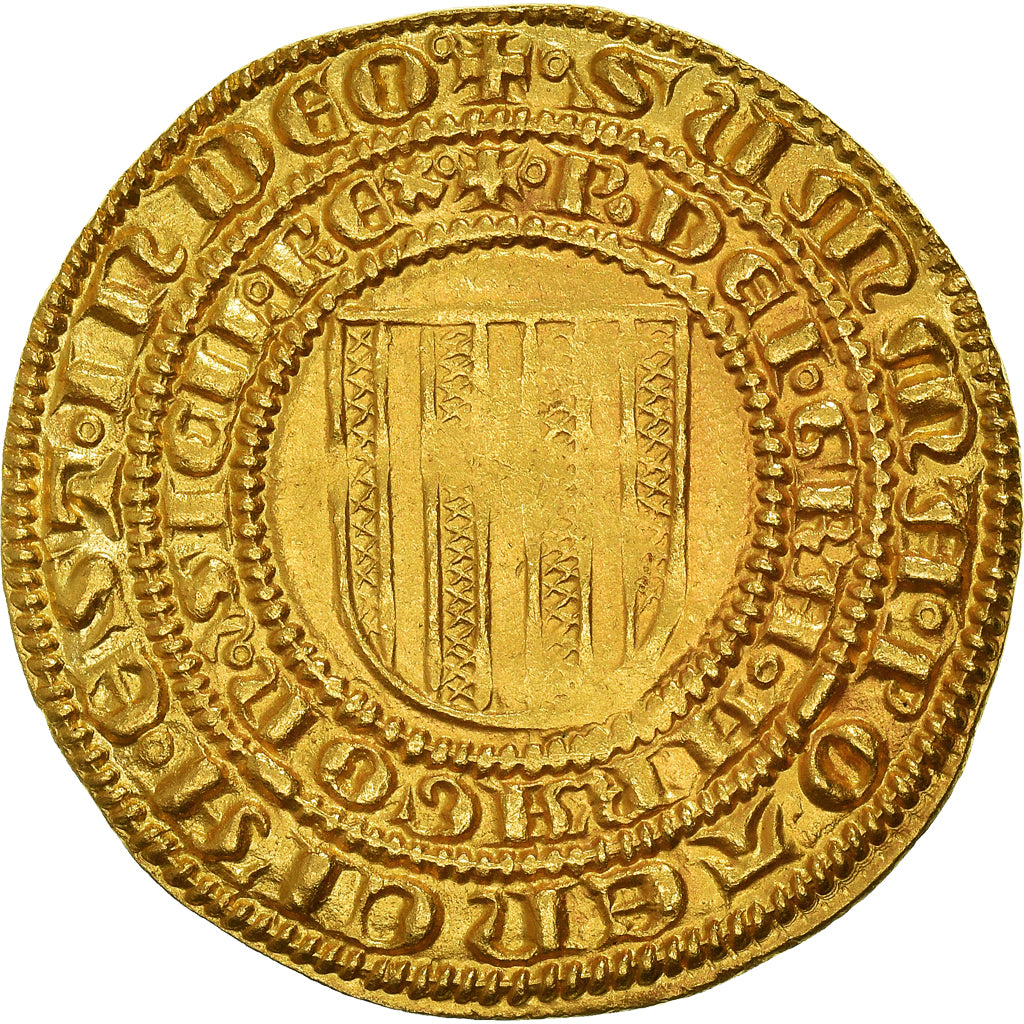 Monnaie, Italie, Piero e Costanza, Pierreale, 1282-1285, Messina, Très rare