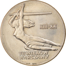 Moneda, Polonia, 10 Zlotych, 1965, Warsaw, MBC+, Cobre - níquel, KM:54
