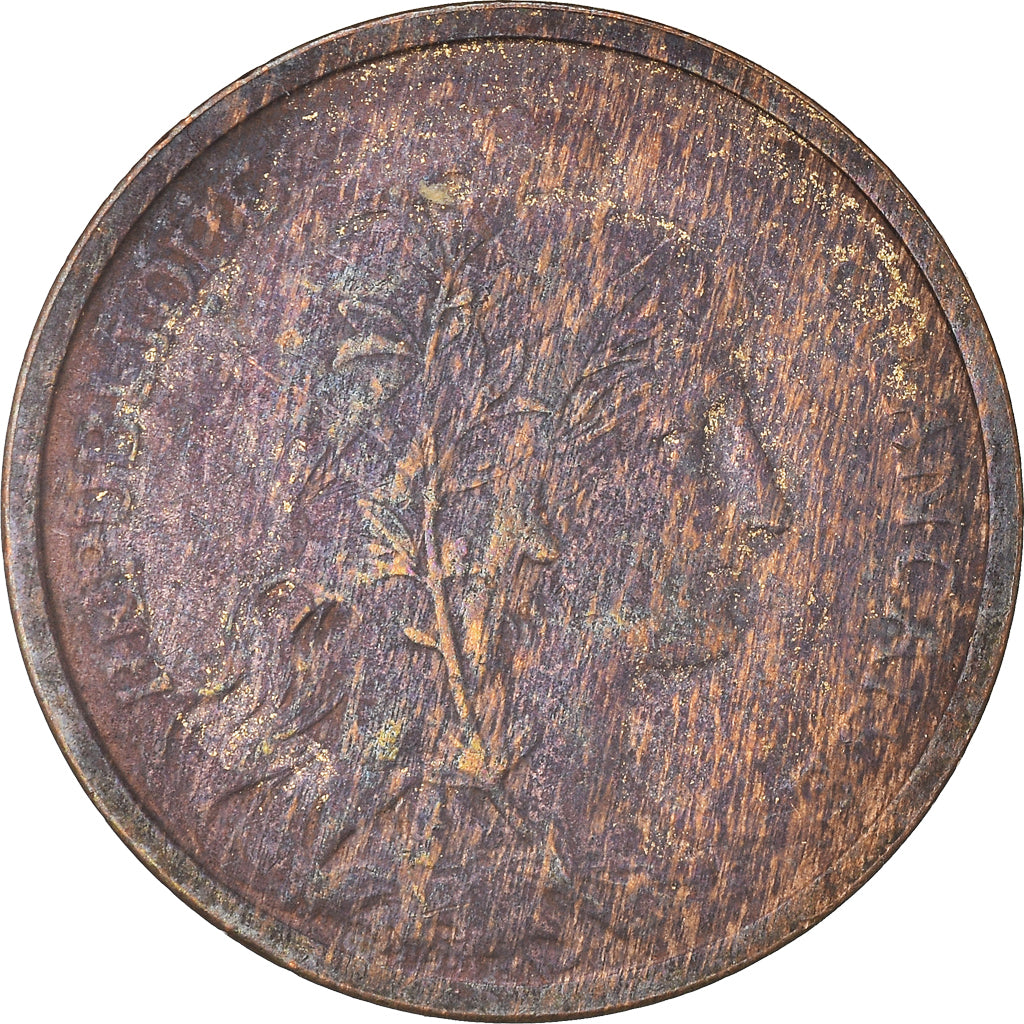 Coin, France, Dupuis, 2 Centimes, 1919, Paris, VF(30-35), Bronze, KM:841