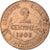 Münze, Frankreich, Dupuis, 2 Centimes, 1908, Paris, VZ, Bronze, KM:841