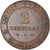 Moneta, Francja, Cérès, 2 Centimes, 1879, Paris, MS(65-70), Brązowy