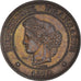 Coin, France, Cérès, 5 Centimes, 1872, Paris, MS(63), Bronze, KM:821.1