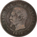 France, Napoleon III,2 Centimes,1856,Rouen,VF(20-25),BronzeKM 776.2