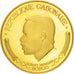Gabon, 3000 Francs Bongo, 1969, Paris, MS(63), Gold, KM:7