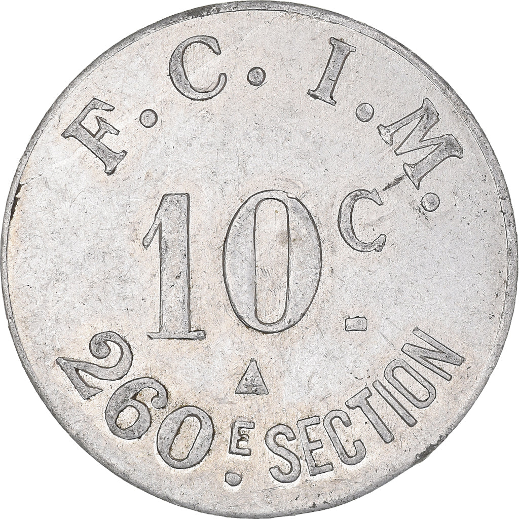 Munten, Frankrijk, F.C.I.M, 260ème section, Salins, Salins-Les-Bains, 10