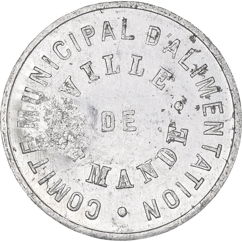 Coin, France, Comité Municipal d'Alimentation, Saint Mande, Saint-Mandé, 5