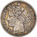 Monnaie, France, Cérès, 2 Francs, 1870, Paris, TB, Argent, Gadoury:530