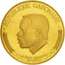 Gabon, 10000 Francs Bongo, 1st Moon landing, 1969, Paris, MS(63), Gold, KM:9