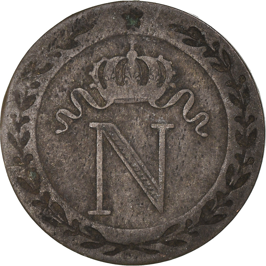 Coin, France, Napoléon I, 10 Centimes, 1809, Paris, VF(30-35), Billon